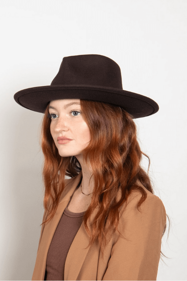 Wyeth London Hat in brown