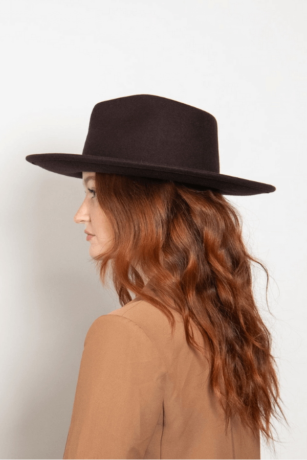 Wyeth London Hat in brown
