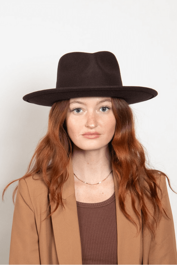 Wyeth London Hat in brown