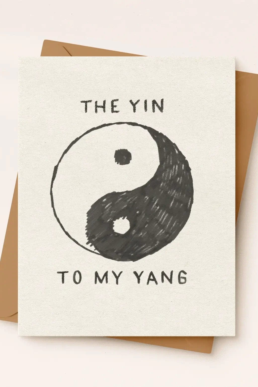Daydream Prints yin yang card