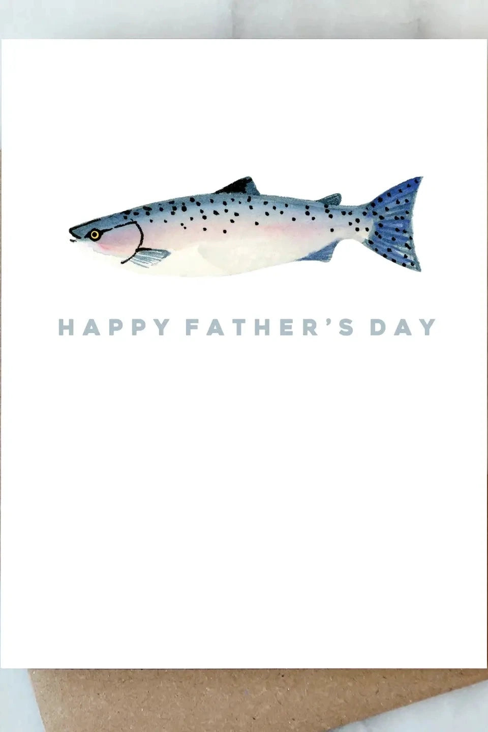 Abigail Jayne Design happy fathers day fish card