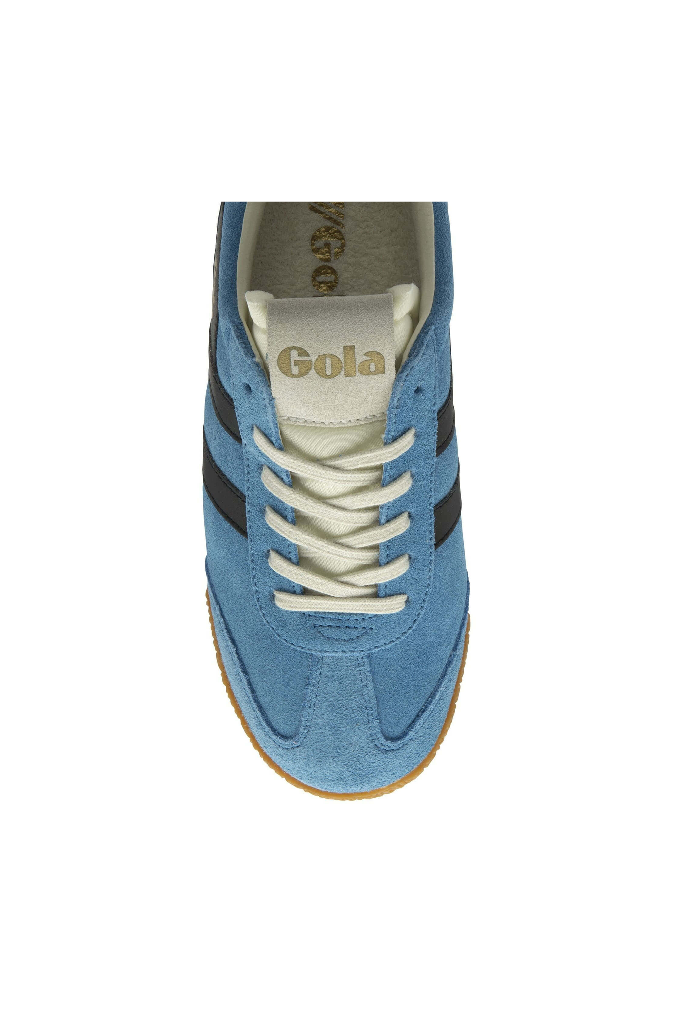 Gola elan sneaker in santorini black and fushcia