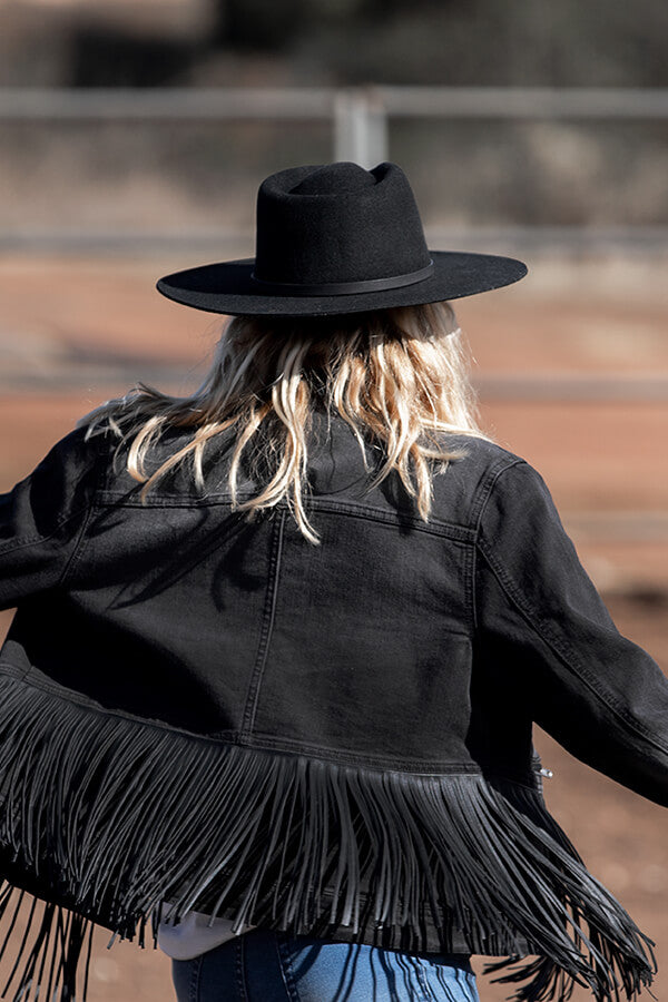 la vida rancher hat in black