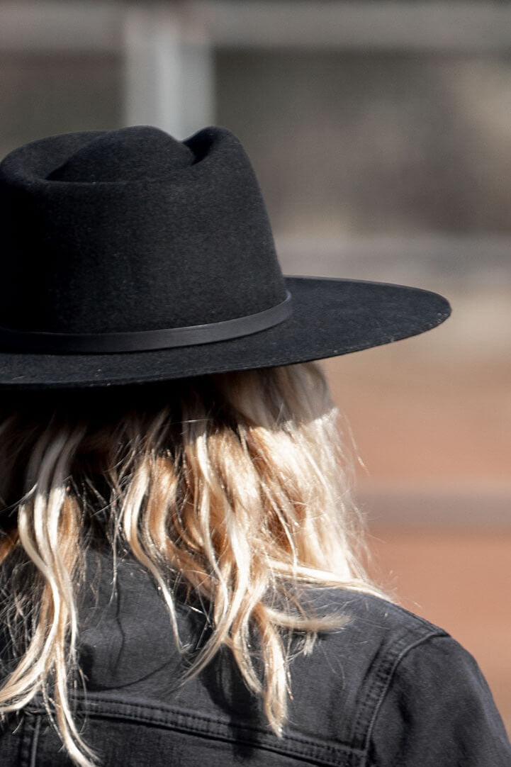 la vida rancher hat in black