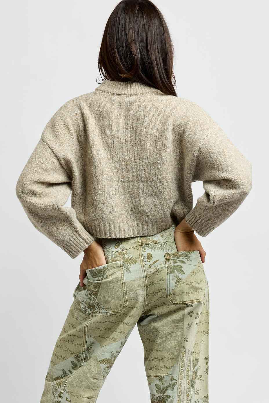 Softspun Crop Sweater