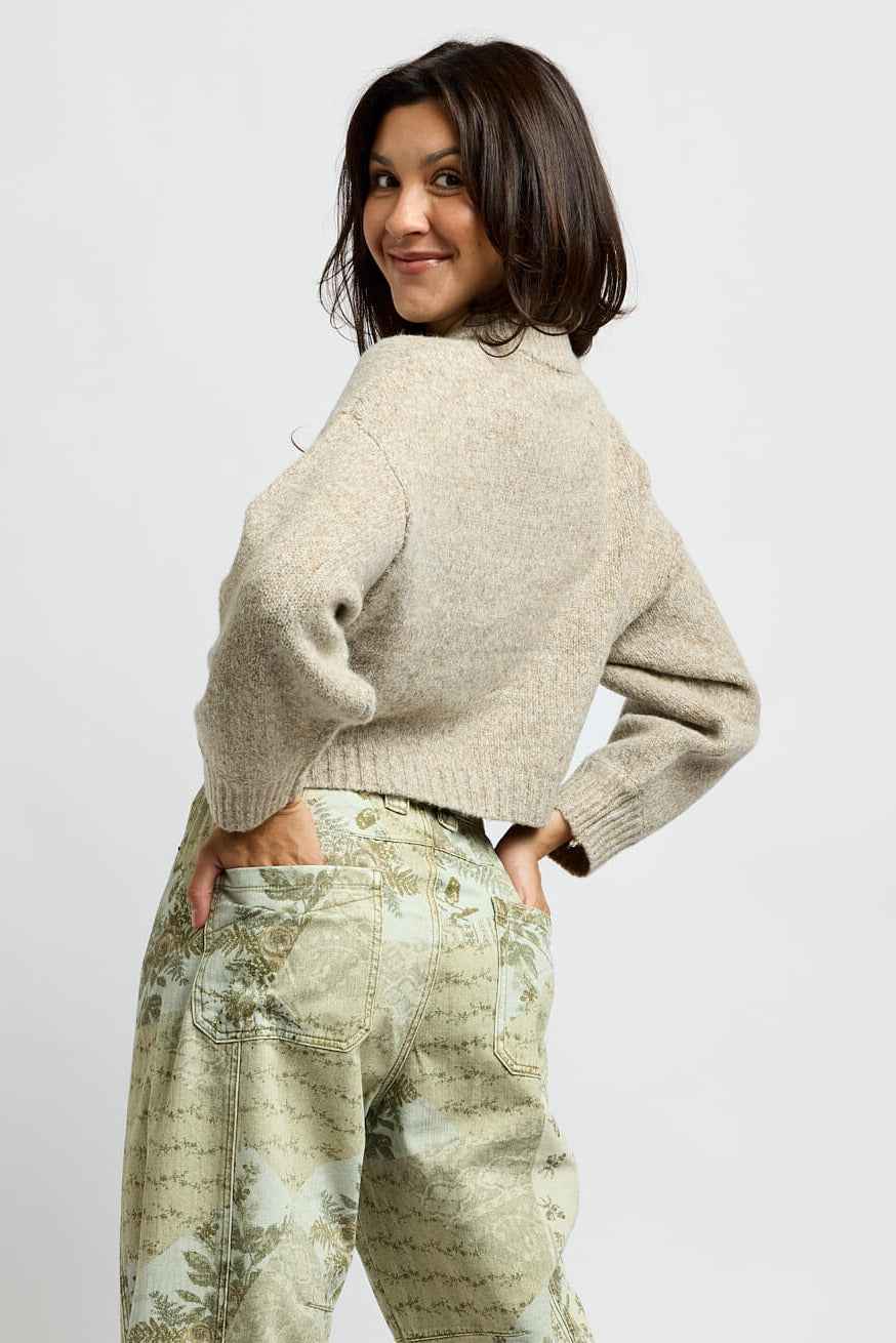 Softspun Crop Sweater