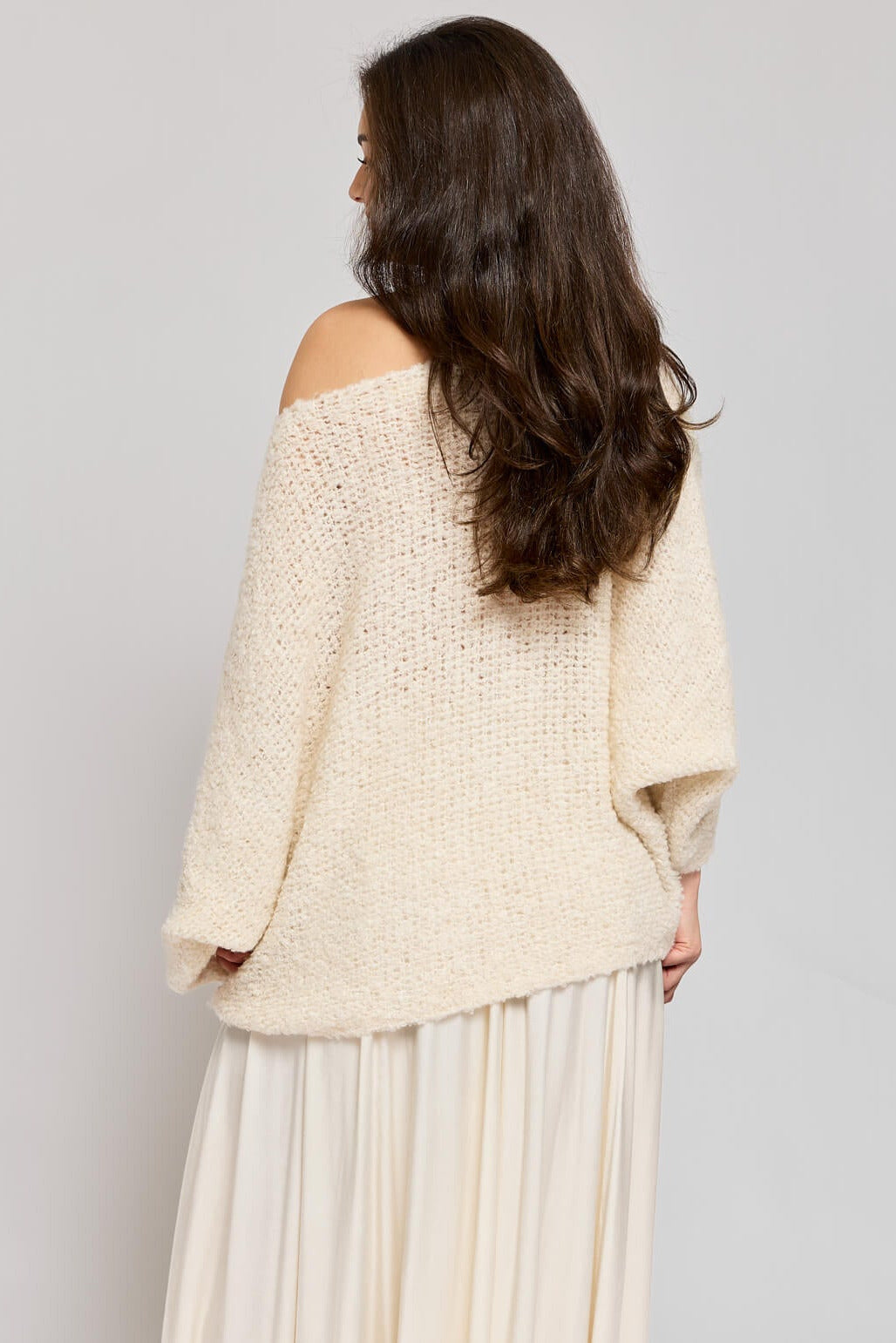 Womens soft knitted sweater