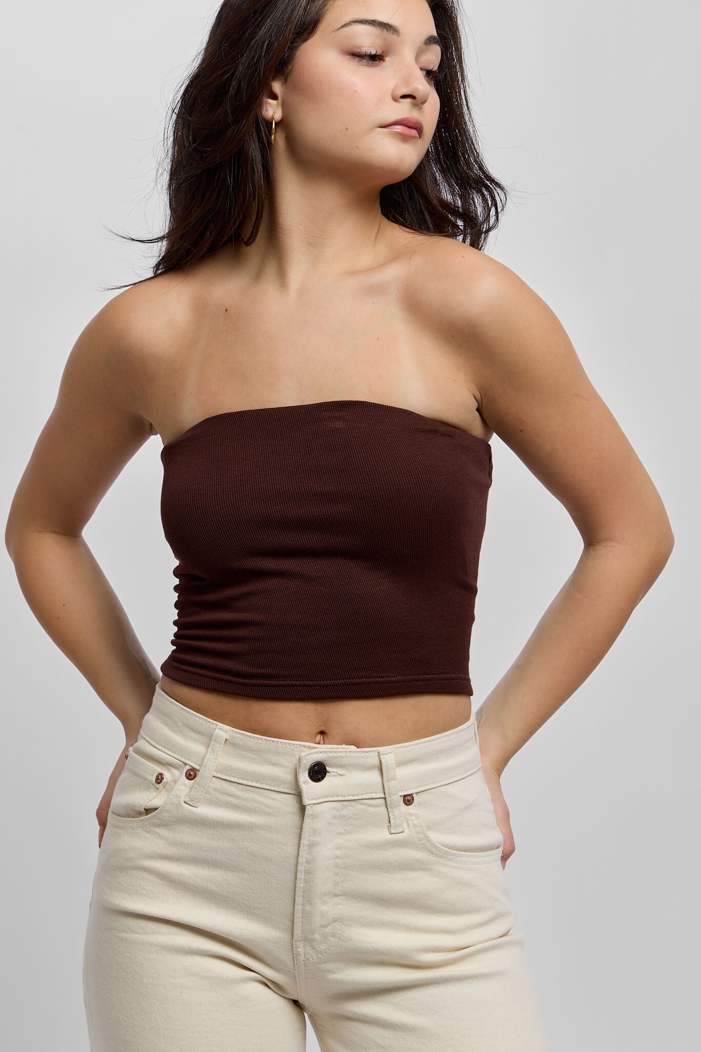 Subtle Rib Tube Top - Kariella