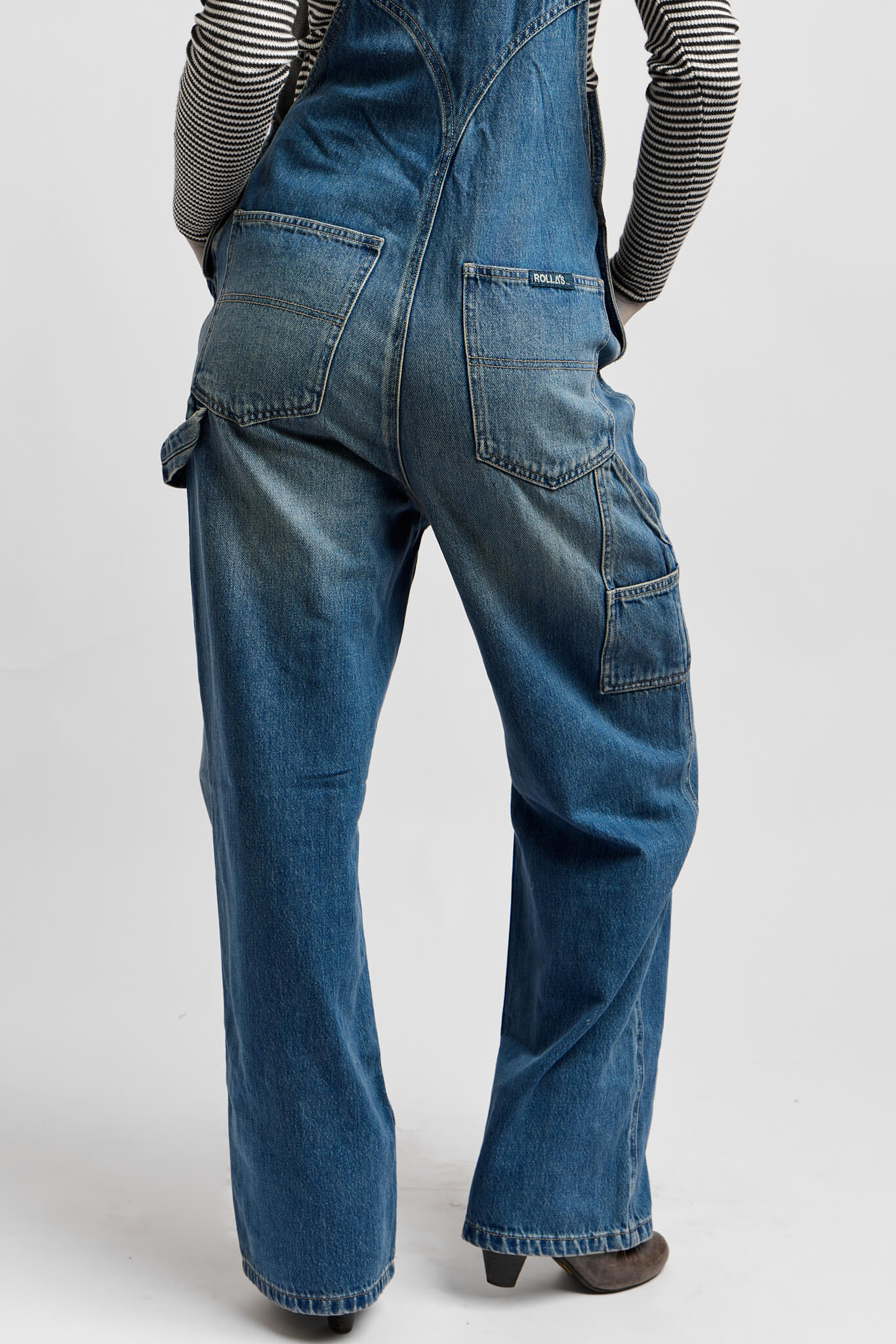 rollas jeans super loose overalls