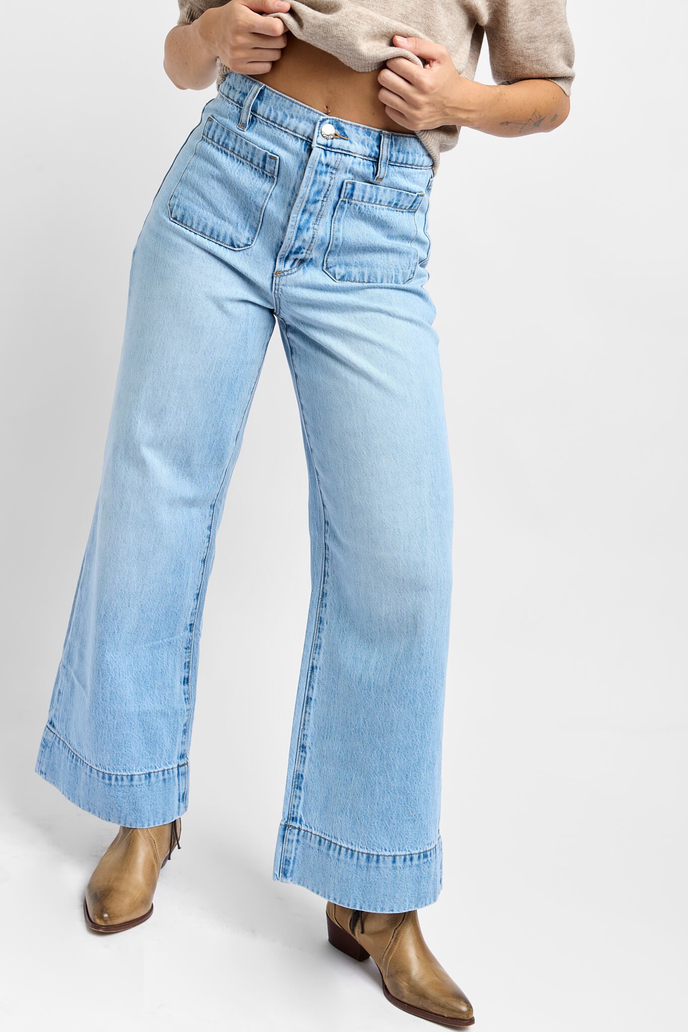 Rollas relaxed sailor long jeans