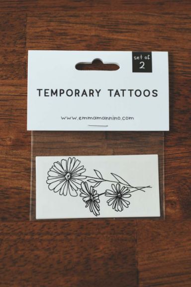 April Birth Flower Tattoo - Kariella