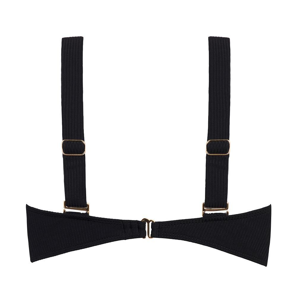 Black Rib Bustier - Kariella