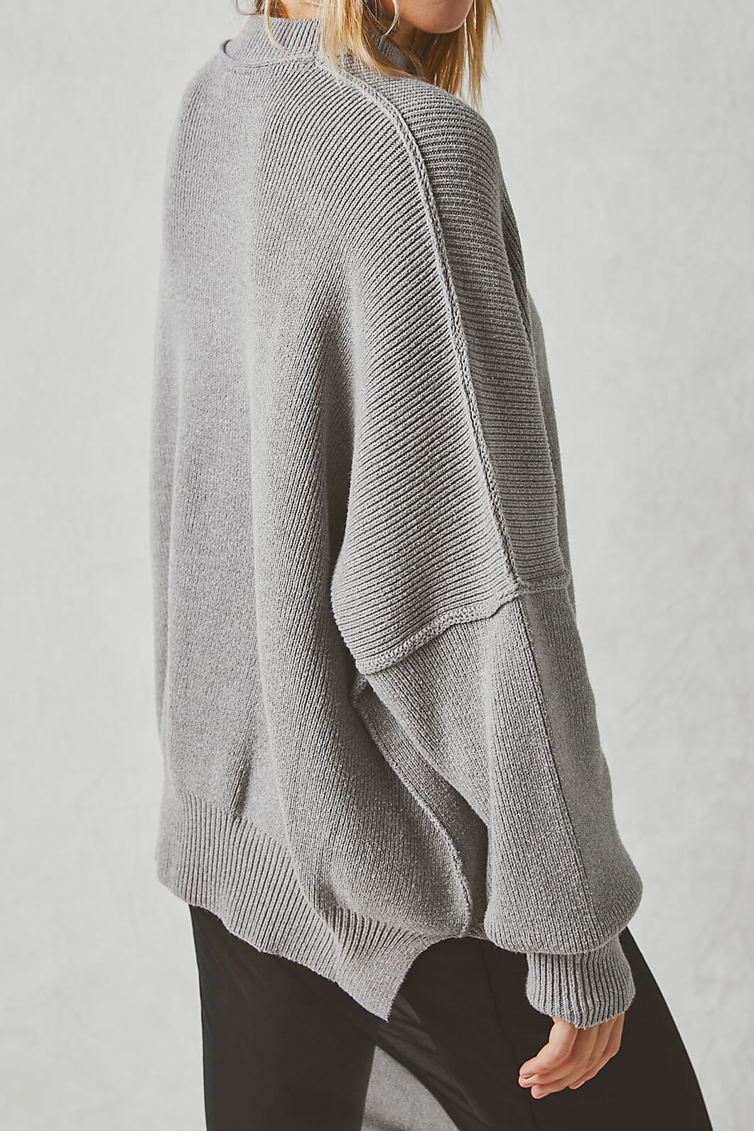 free people easy street tunic grey