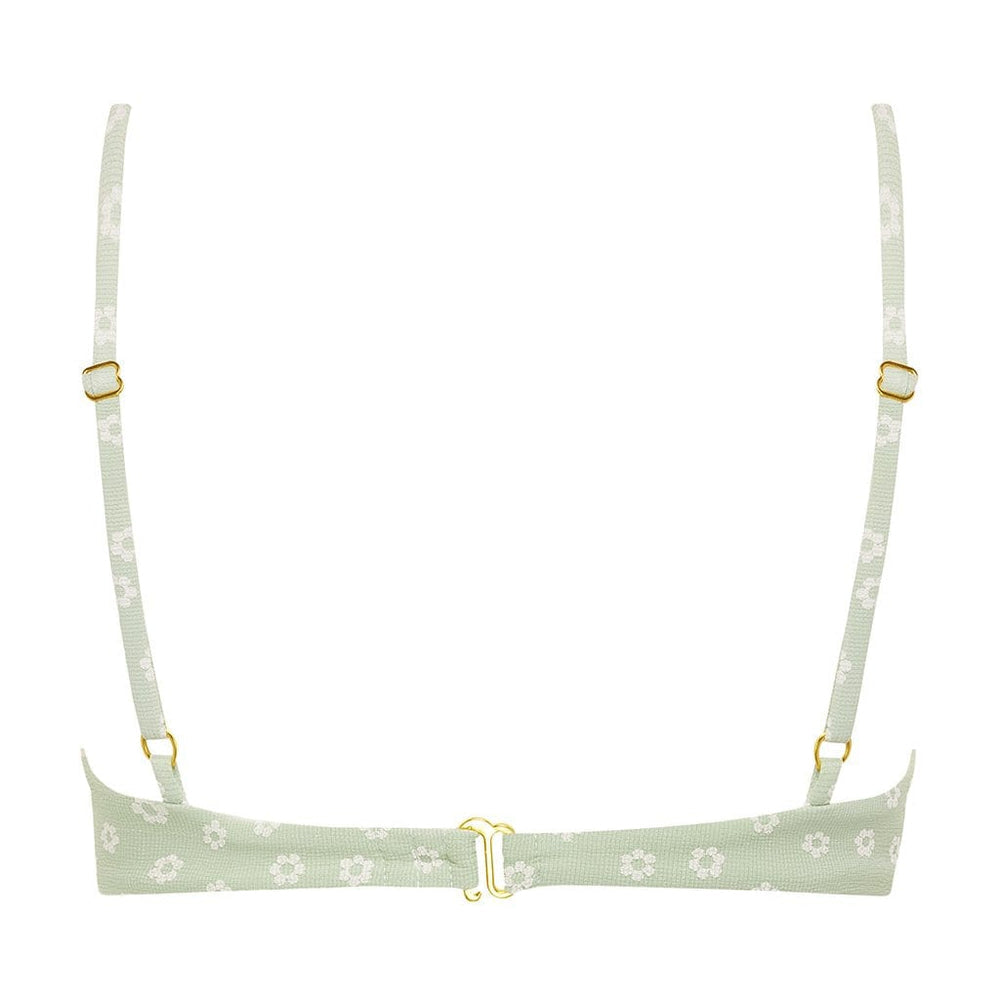 Montce Jade Floral Dainty Bikini Top