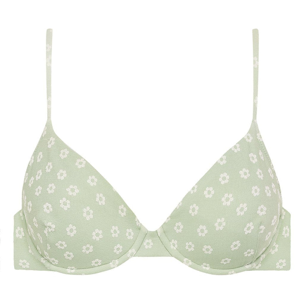 Montce Jade Floral Dainty Bikini Top