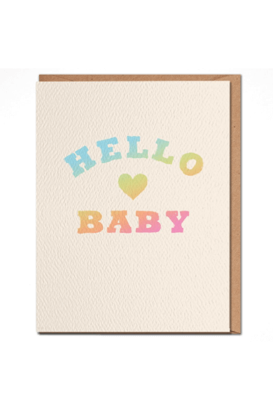 Hello Baby Card - Kariella