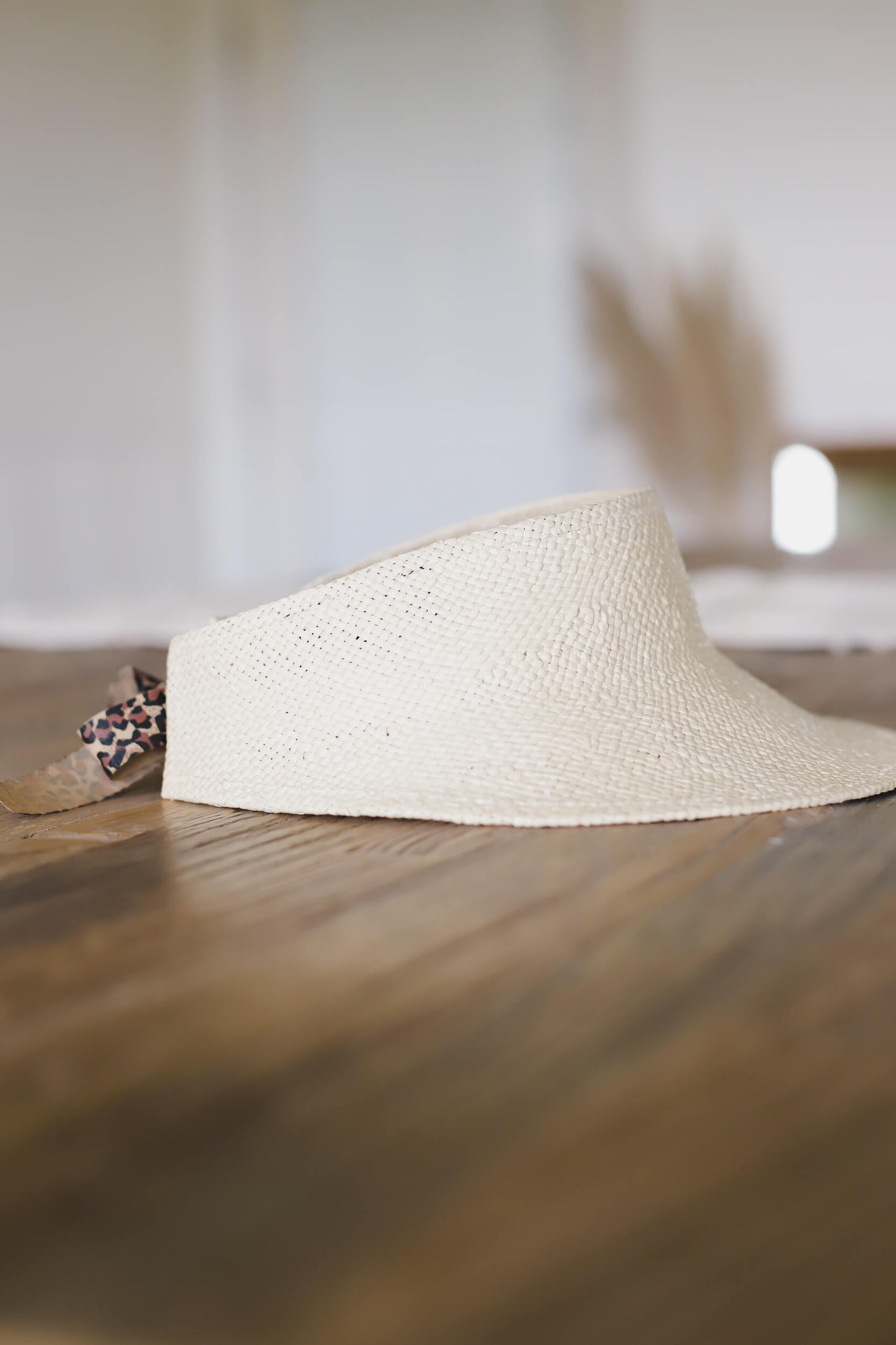 Margot Straw Visor - Kariella