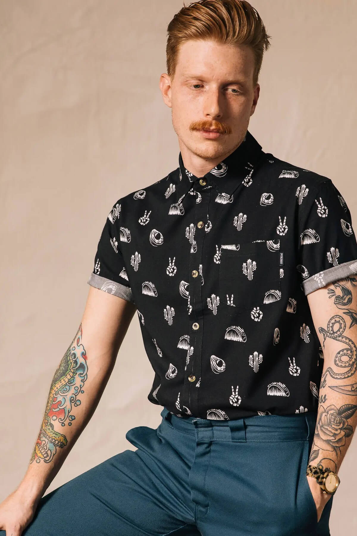 No Problemo Button Up - Kariella