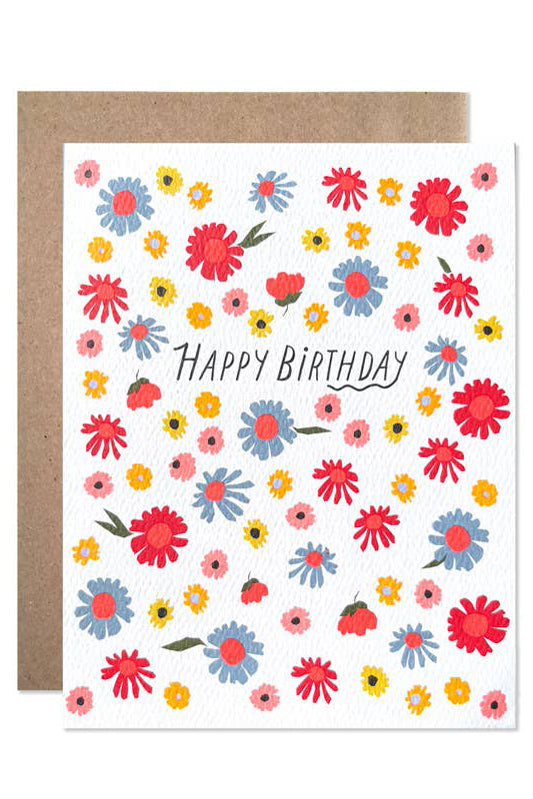Happy Birthday Carla Florals - Kariella