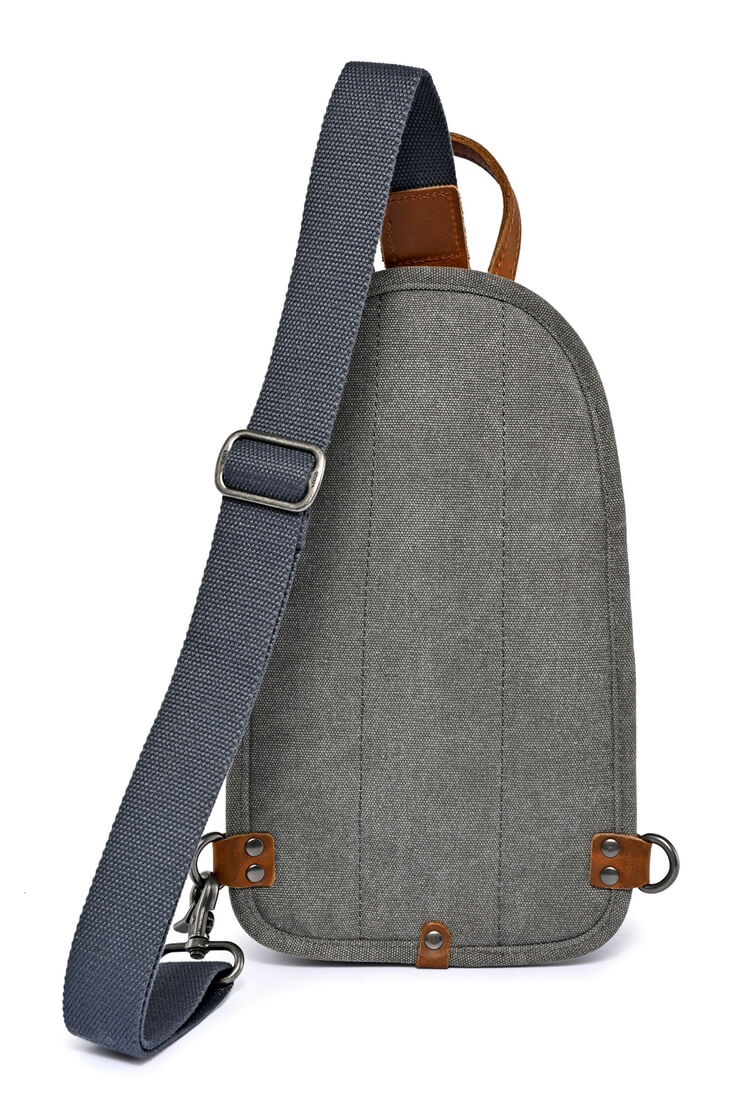TSD Mens Agave Canvas Unisex Sling Bag