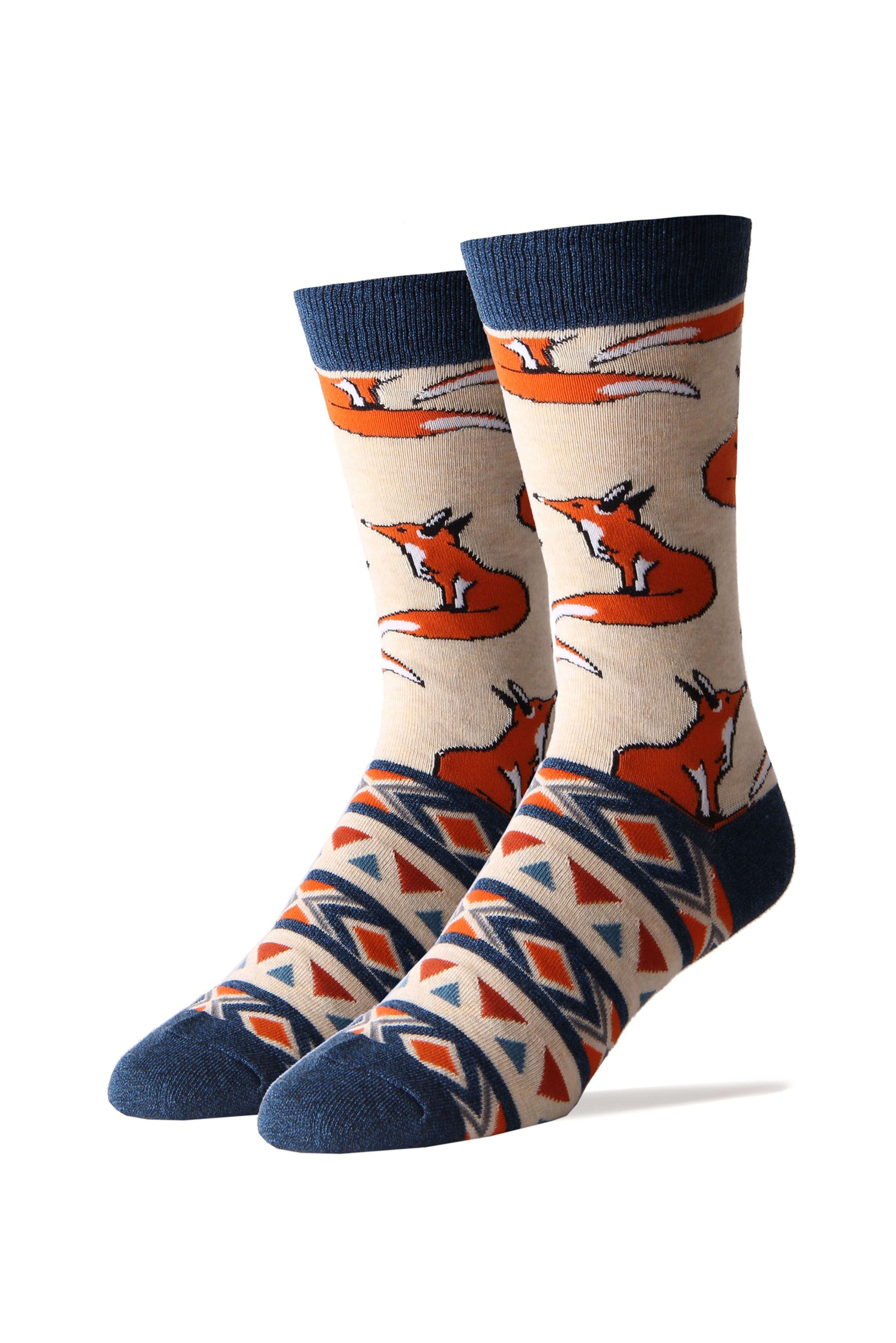 mens sock it up like a fox