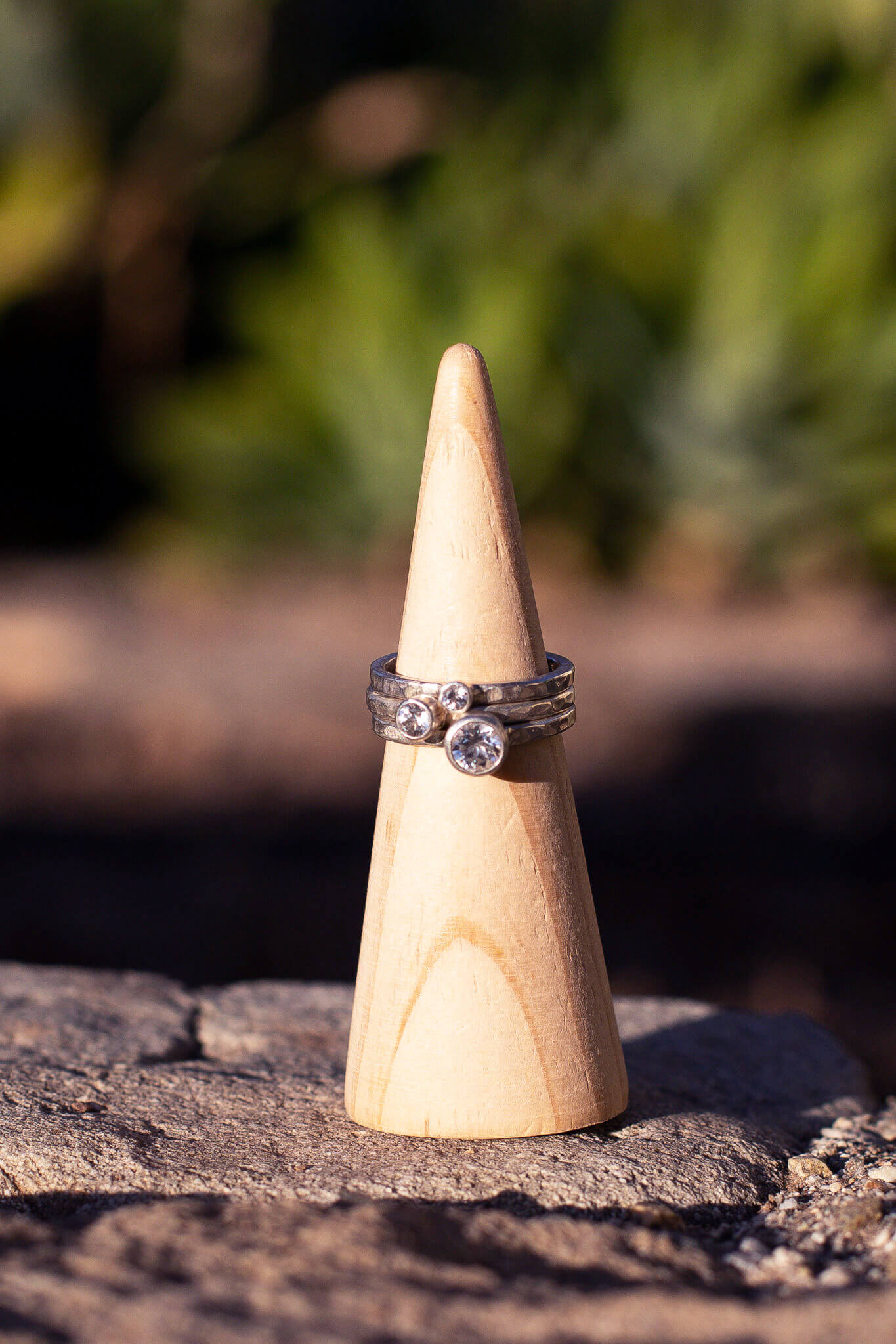 Stone Stack Ring by Reagan Hough