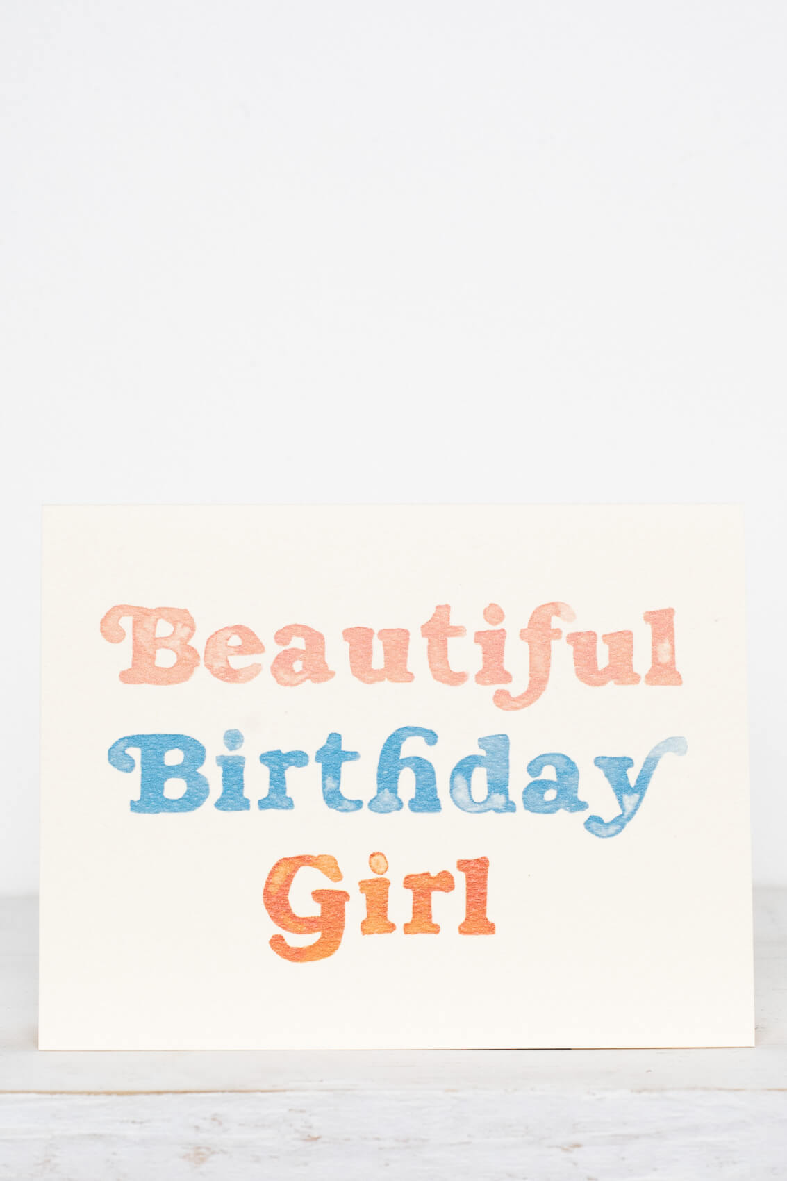 Beautiful Birthday Girl Card - Kariella