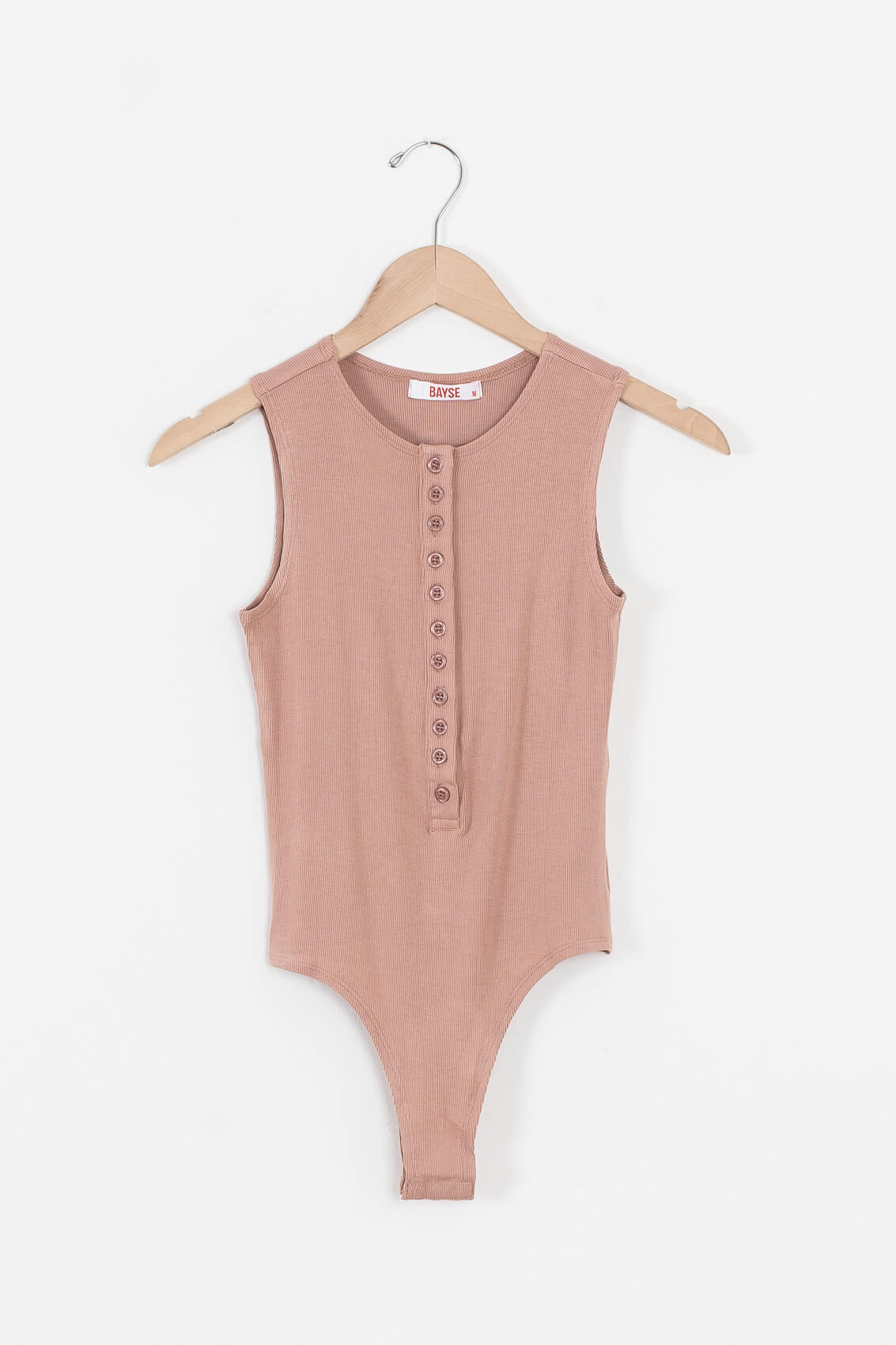 Button Down Bodysuit - Kariella
