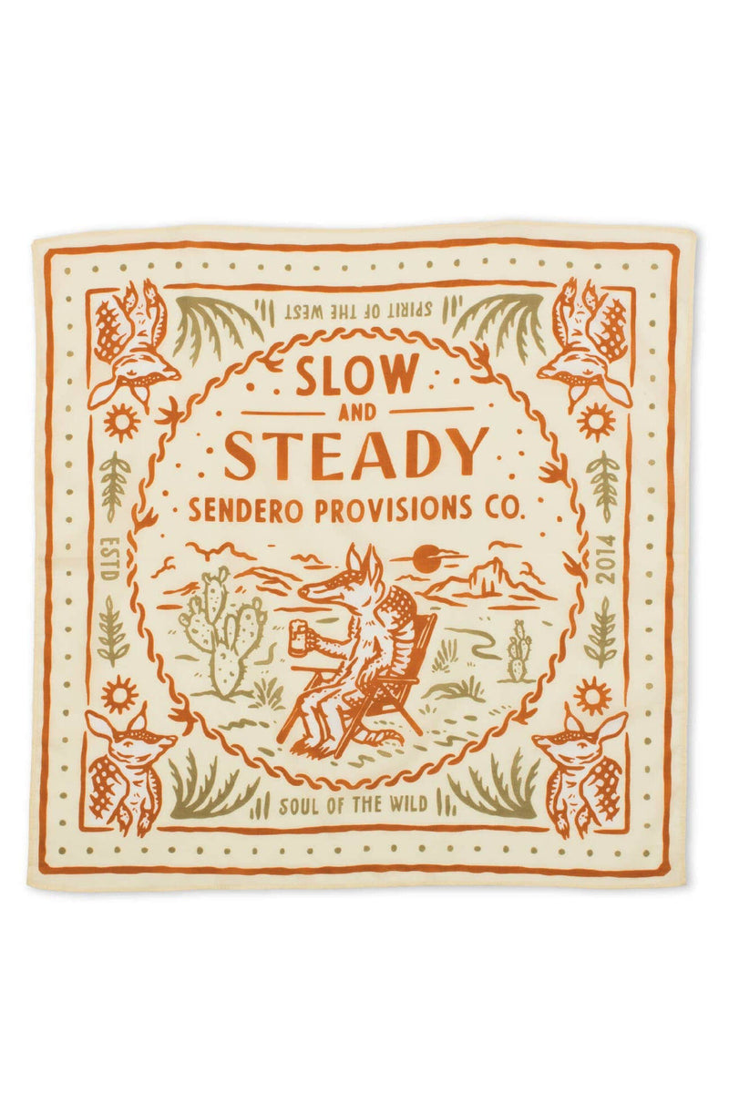 sendero slow and steady bandana