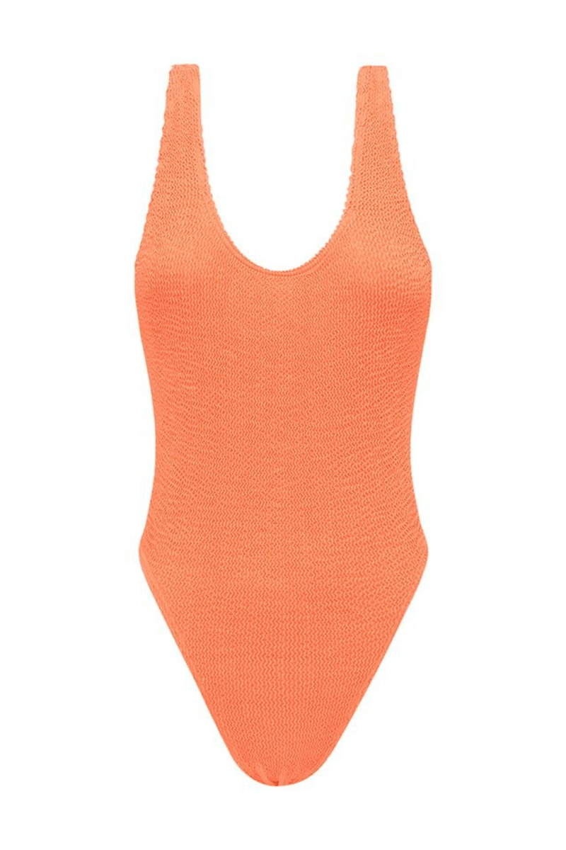 Orange One Piece Swimsuit