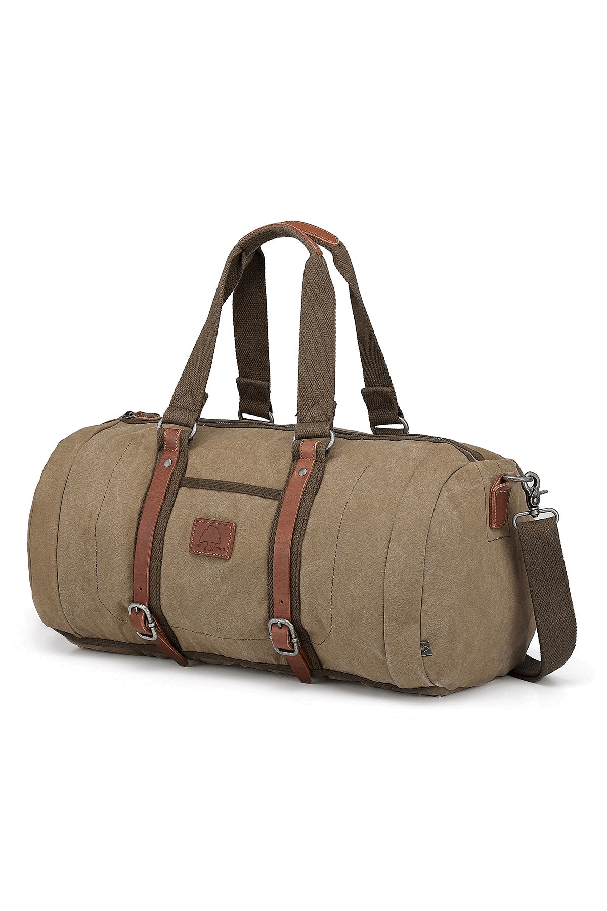 TSD Brand Unisex Forest Weekender Bag Olive