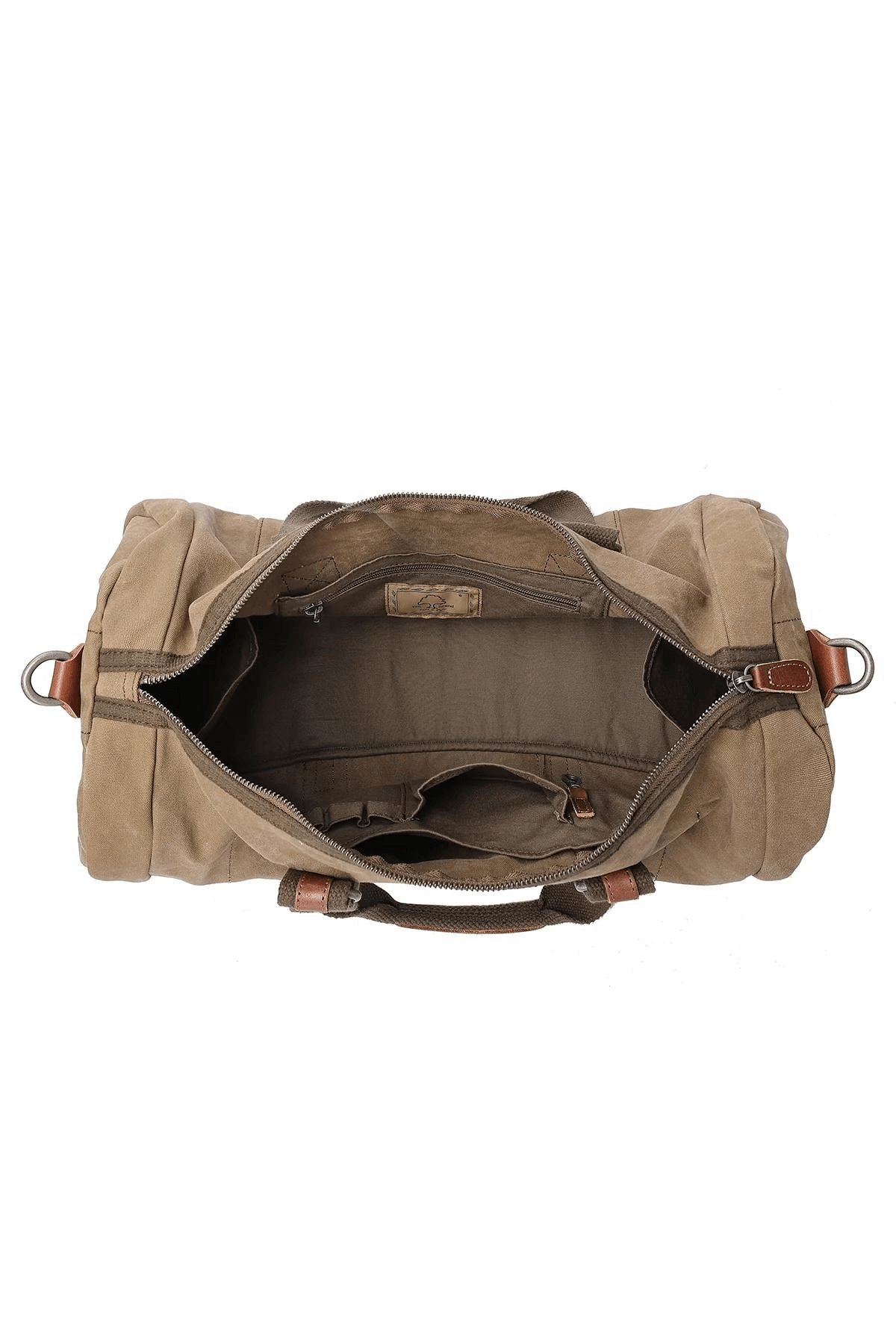 TSD Brand Unisex Forest Weekender Bag Olive