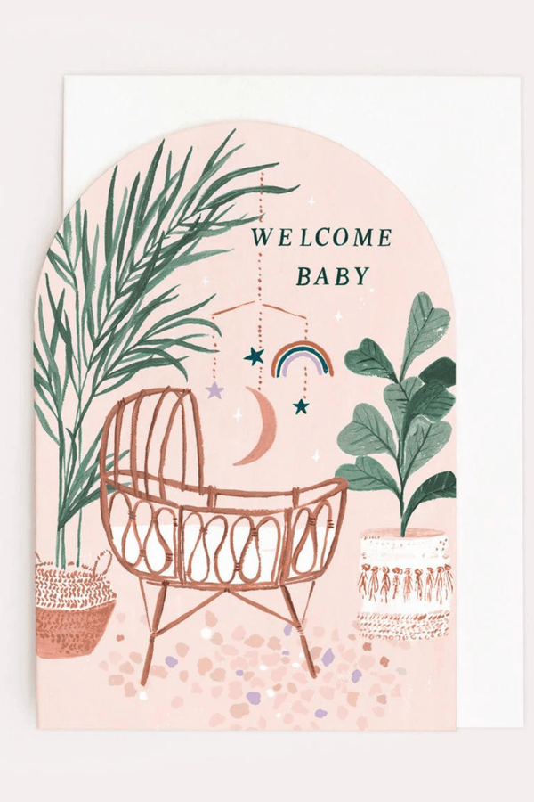 Sister Paper Co. Welcome Baby Card
