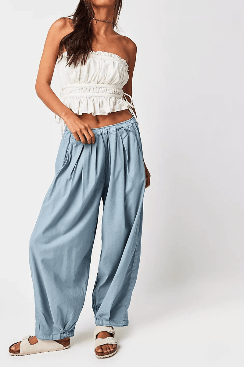 Free People To The Sky Parachute Pant Stormy Weather