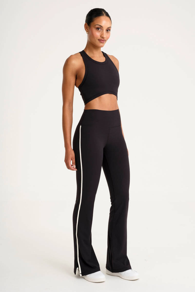 ALLFENIX Cloudcore High Neck Longline Sports bra in black