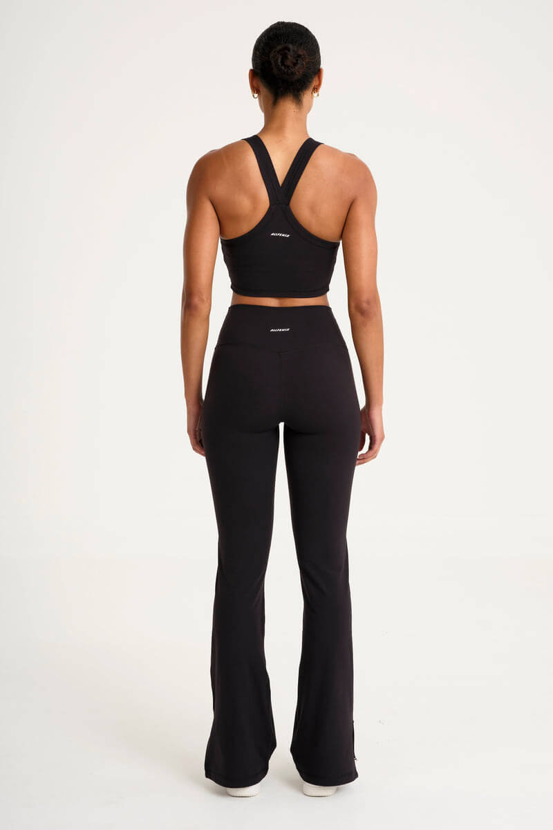 ALLFENIX Cloudcore High Neck Longline Sports bra in black
