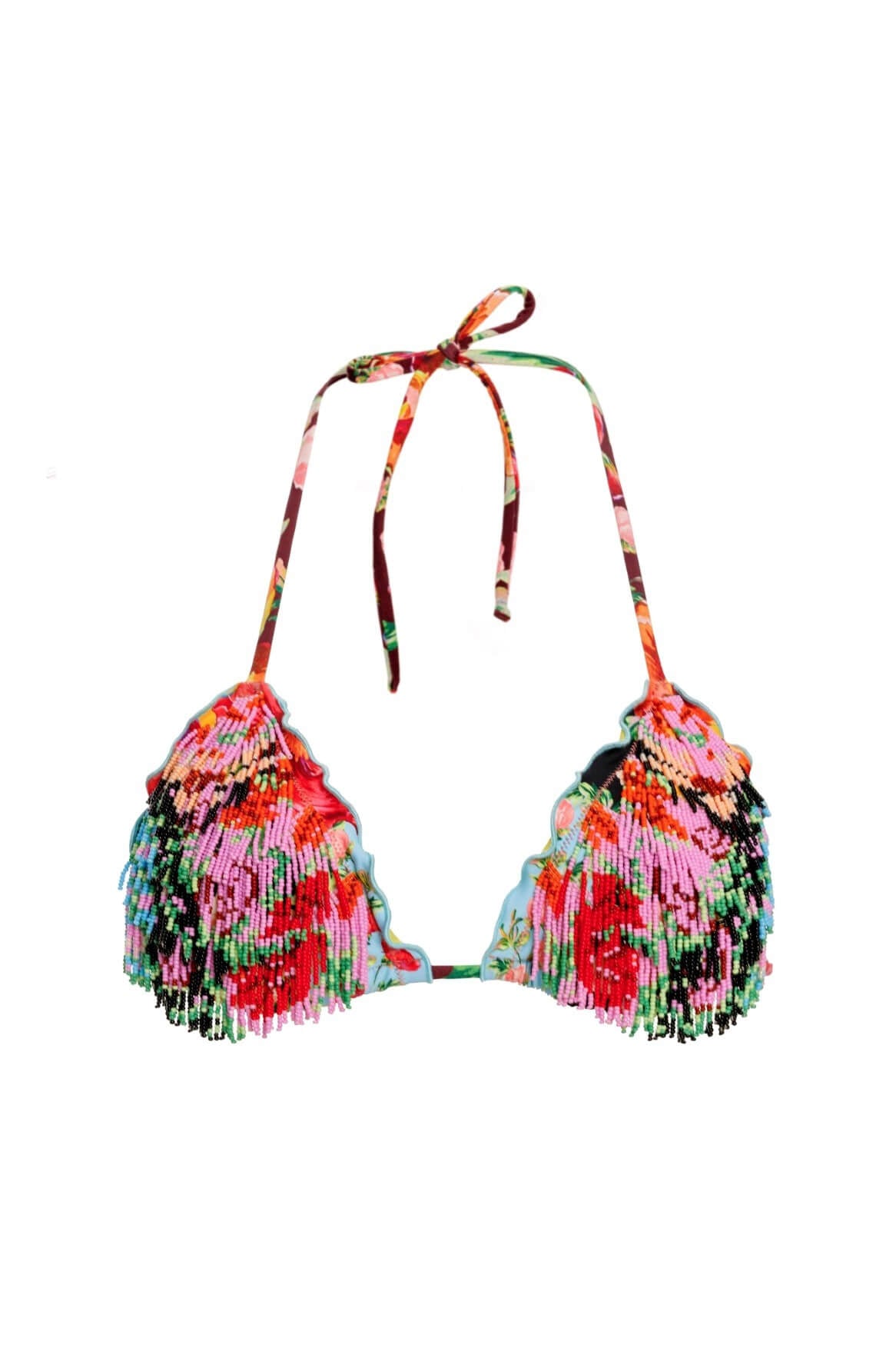 Agua Bendita lolita bikini top in dawn