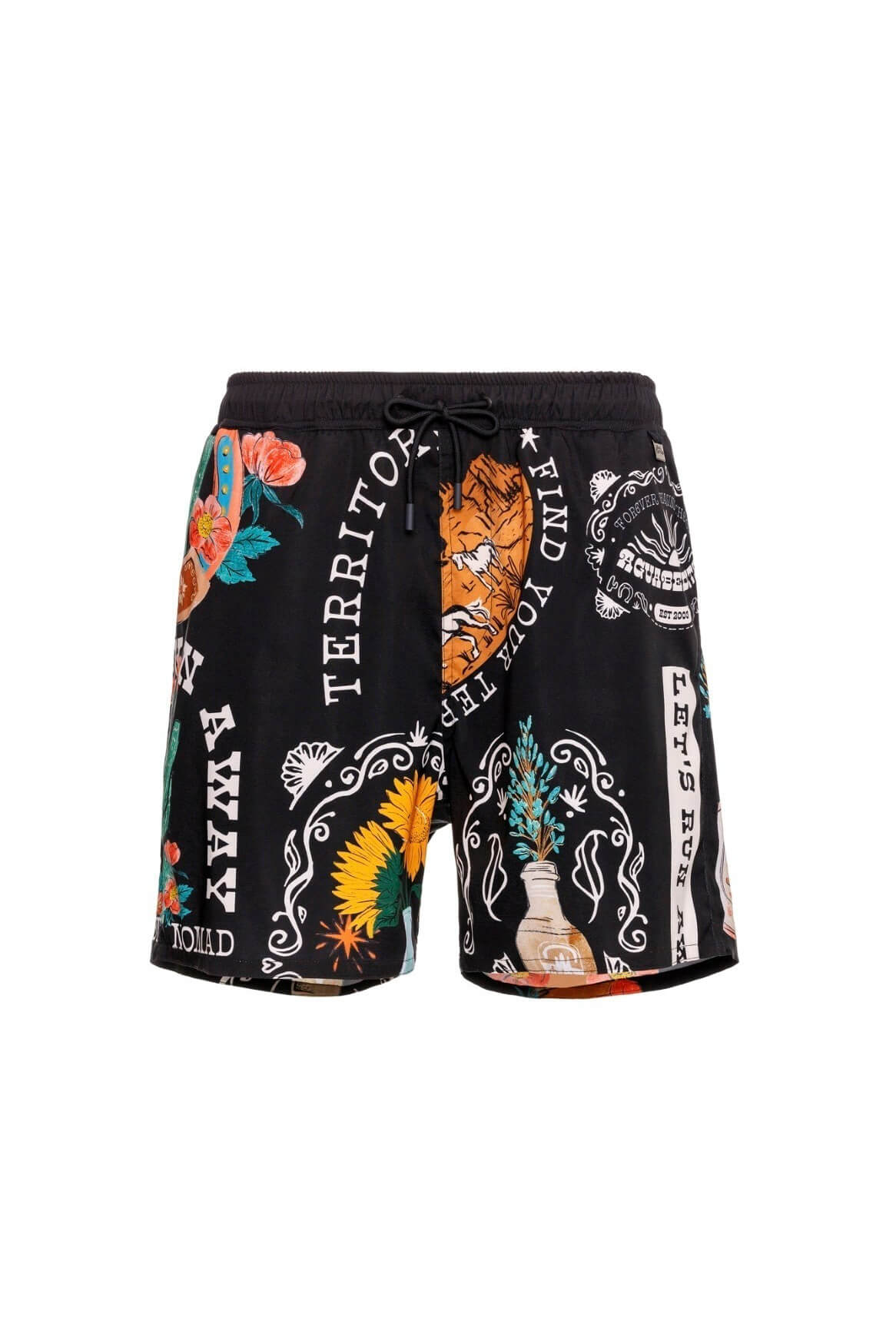 Agua Bendita Joe swim trunks in nopal