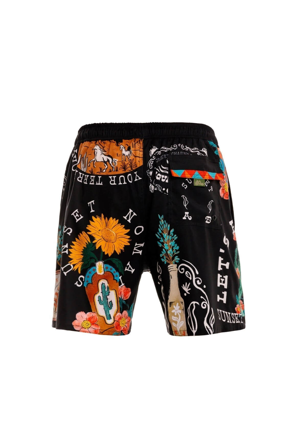 Agua Bendita Joe swim trunks in nopal