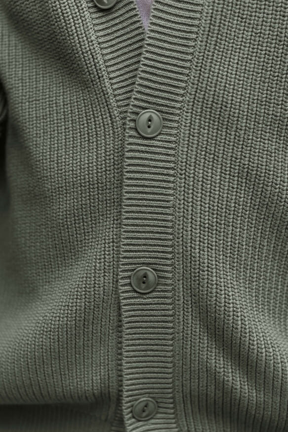Alex Crane Bay Cardigan in pine