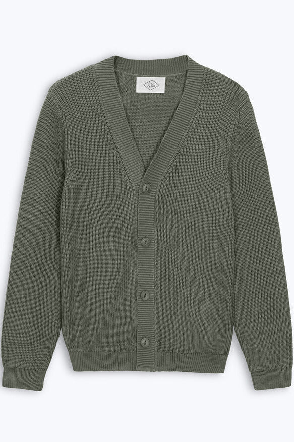Alex Crane Bay Cardigan in pine
