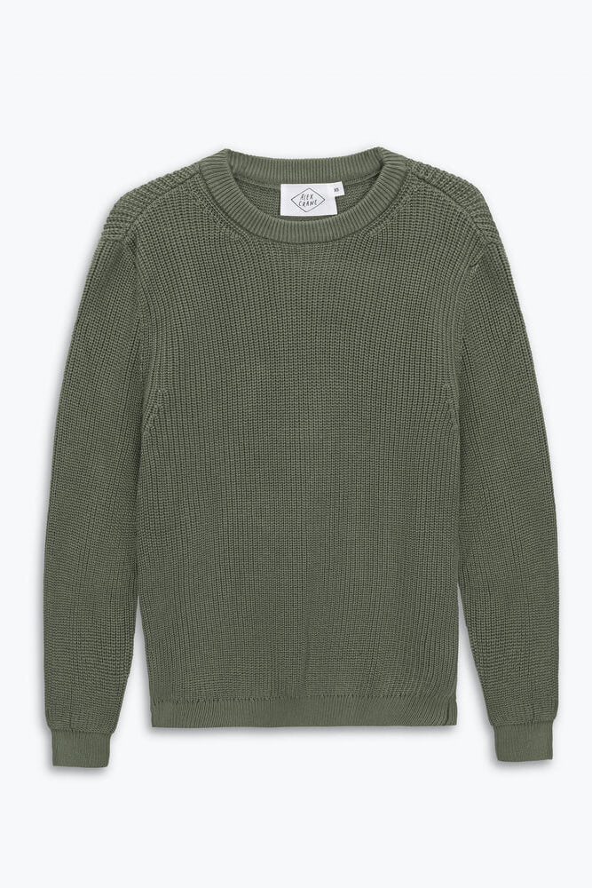 Alex Crane Bay Sweater in pine