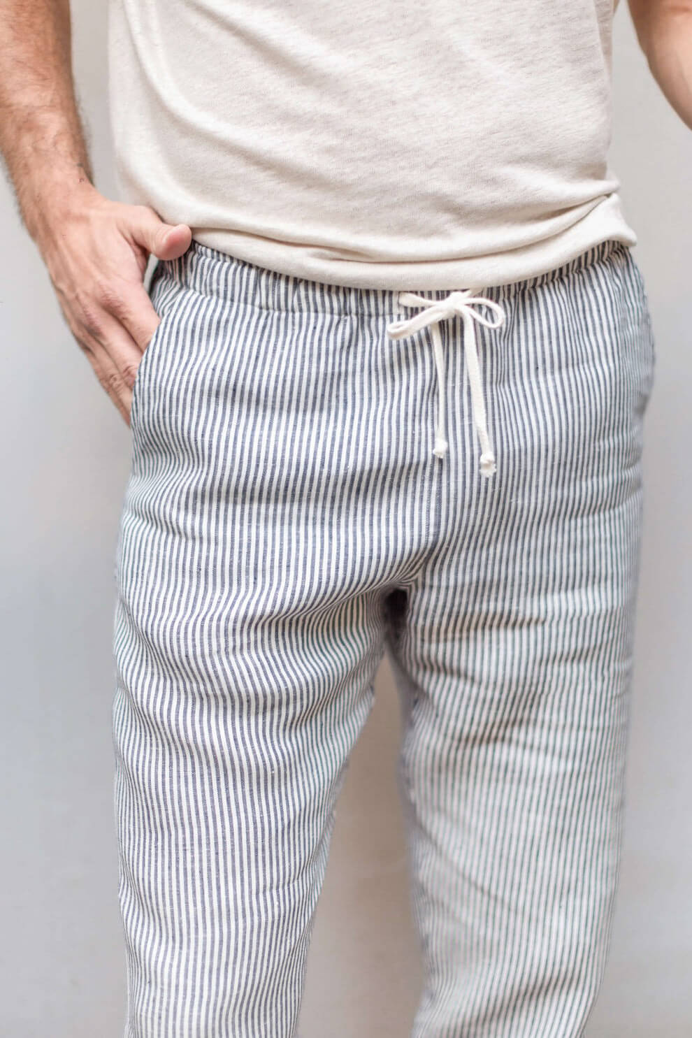 Alex Crane Bo pants in lines