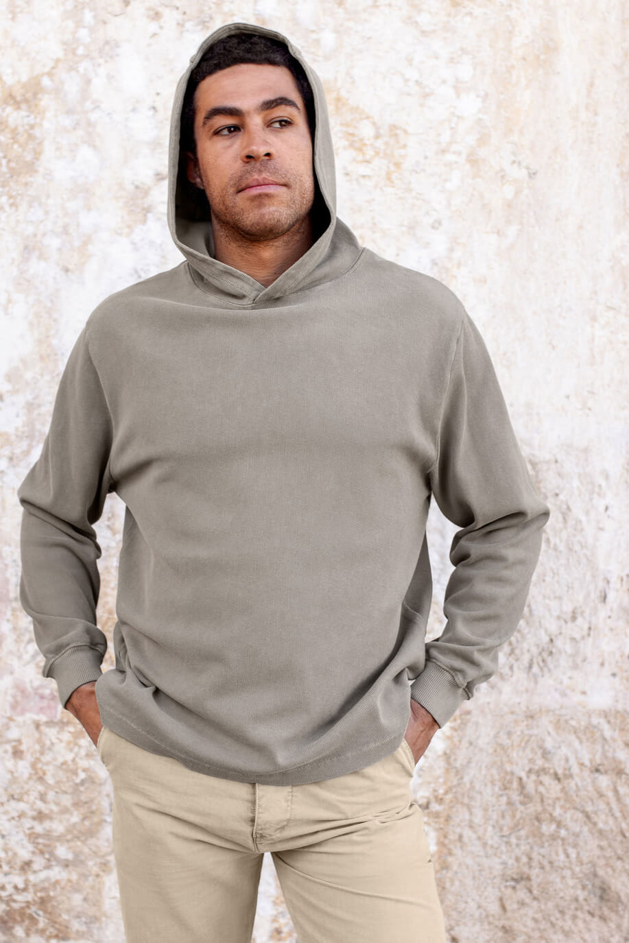 Alex Crane Caza Hoodie in clay