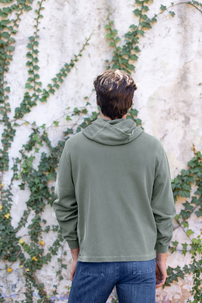 Alex Crane Caza Hoodie in jade