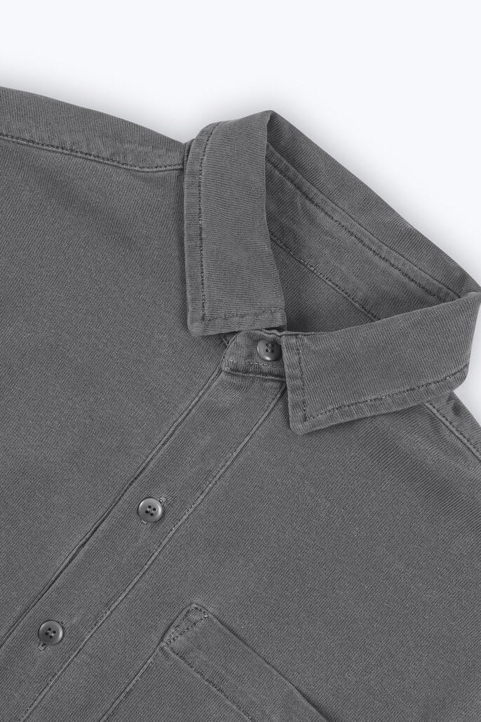 Alex Crane Caza Knit shirt in slate
