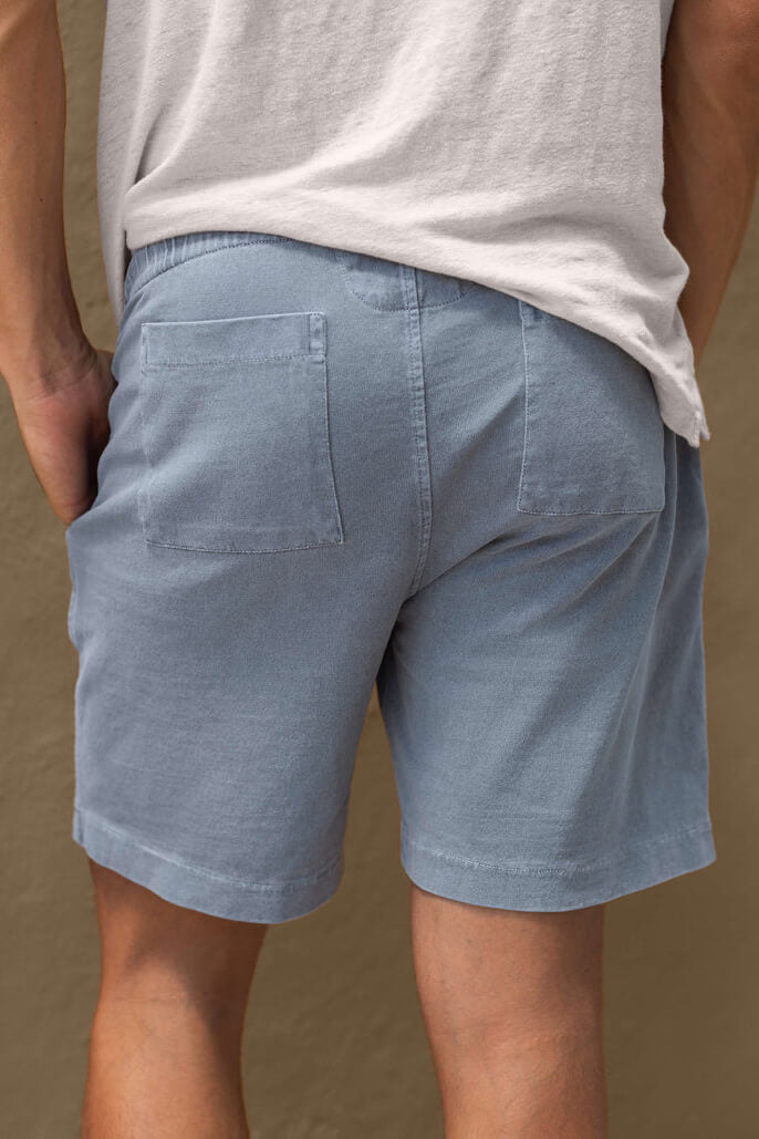 Alex Crane Caza Knit shorts in wave
