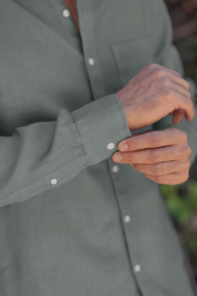 Alex Crane Playa Shirt in jade