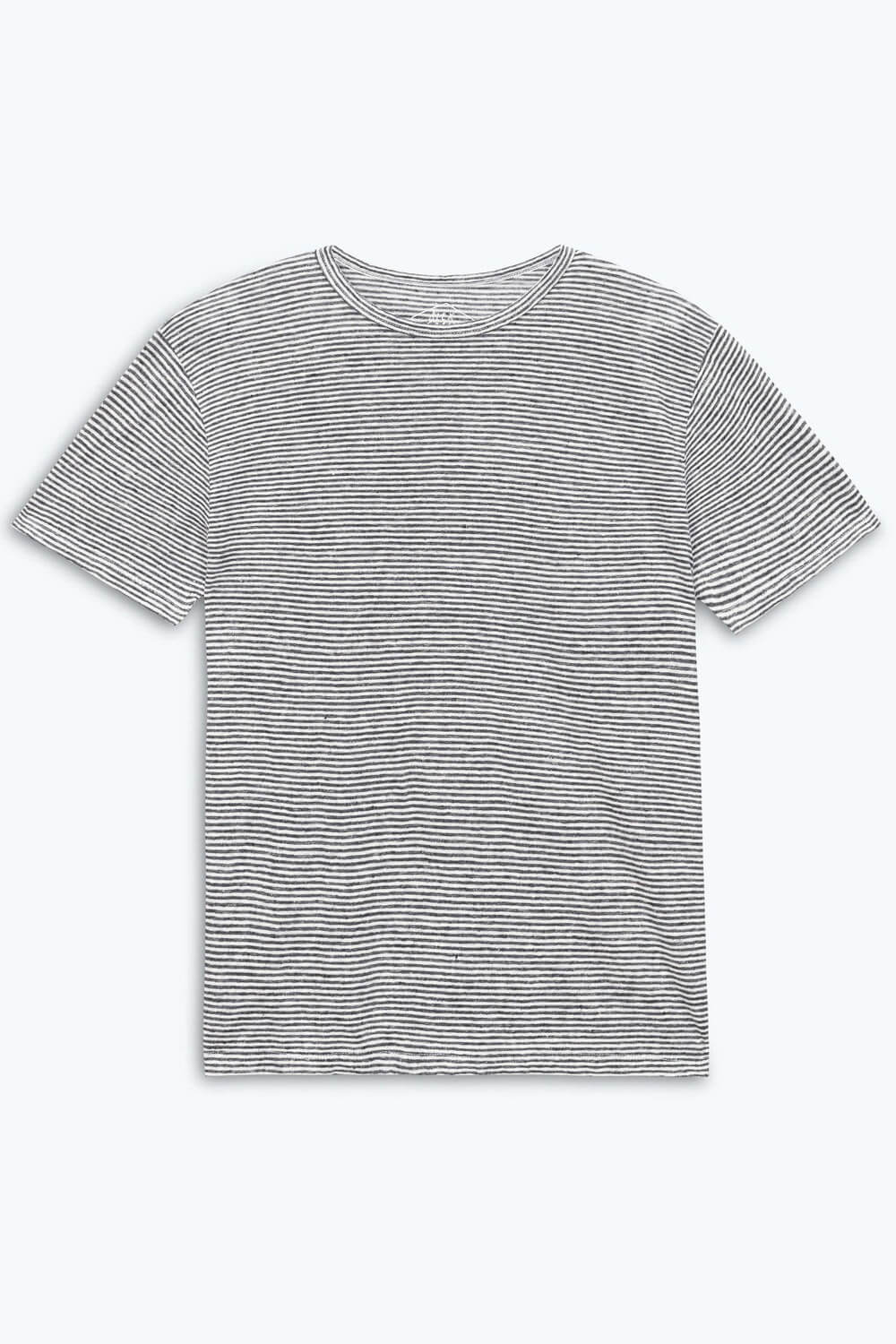 Alex Crane sun tee in lines