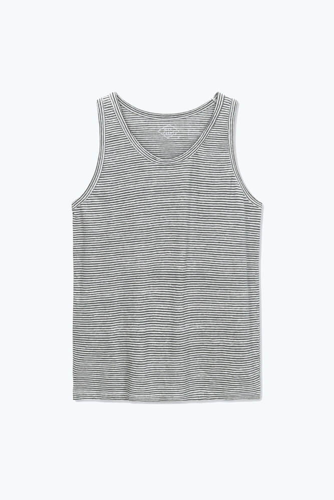 Alex Crane tank tee in lines